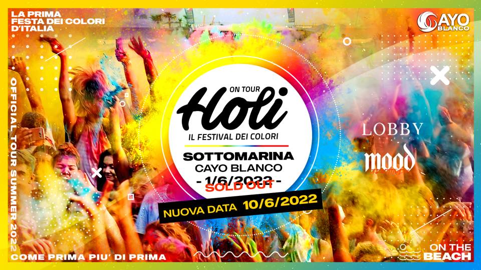 HOLI in spiaggia a Sottomarina (VE)