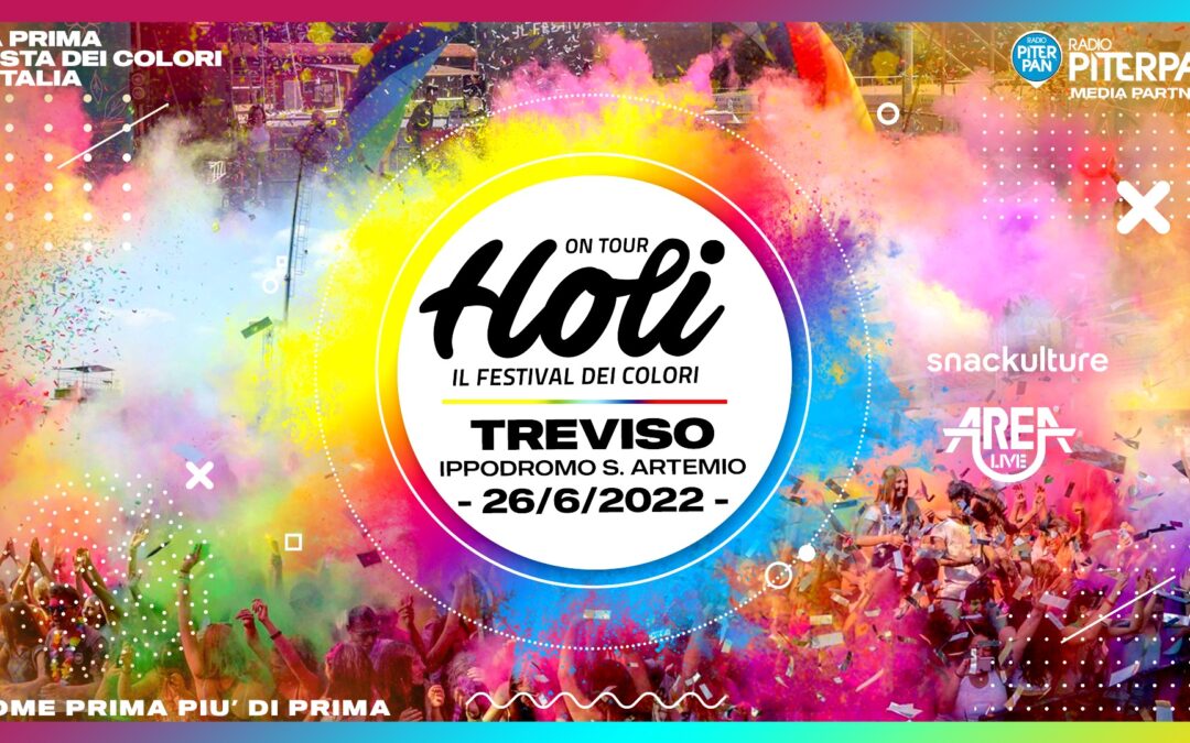 HOLI a Treviso – il Festival dei Colori – Ippodromo Sant’Artemio