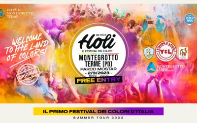 Holi a Montegrotto Terme (PD) – Il Festival dei Colori – Ingresso gratuito