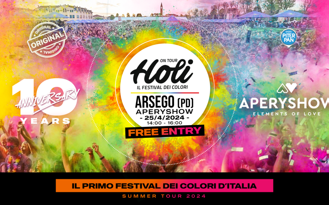 Holi all’Aperishow, Arsego (PD) – 25 Aprile 2024
