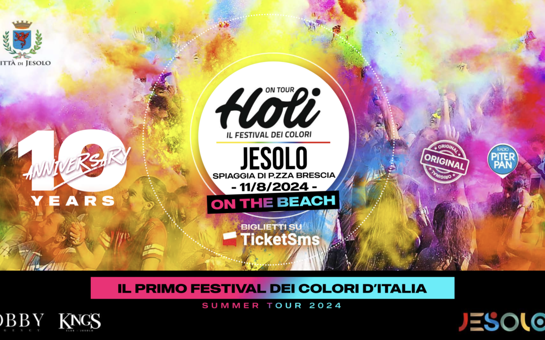 Holi a Jesolo (VE) – 11 Agosto 2024
