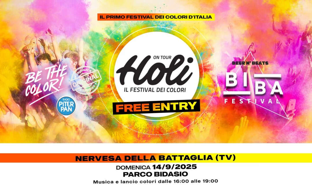 HOLI a Nervesa della Battaglia (TV) – 14 Settembre 2025